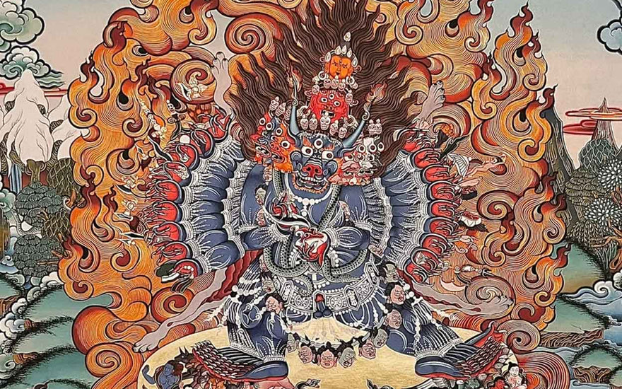 The Sound of Silence: Meditative Practices in Thangka Art Creation