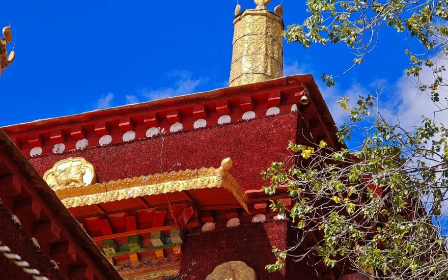 🕉 Spiritual light spanning a century - 19th century copper vajra from Sera Monastery