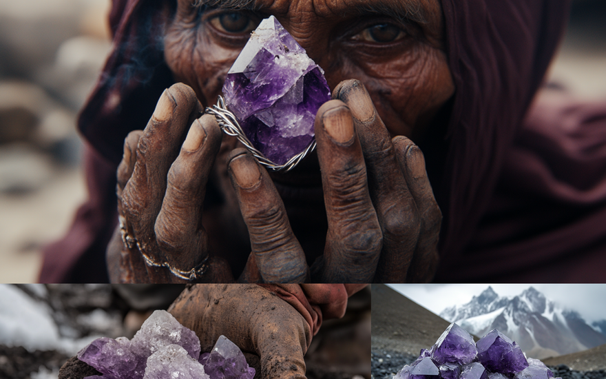 Amethyst: A Celestial Gem Connecting Myth, Royalty, and the Universe