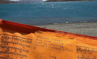🧩 Whispers in the Wind: A Prayer Flag Journey to Yamdrok Lake