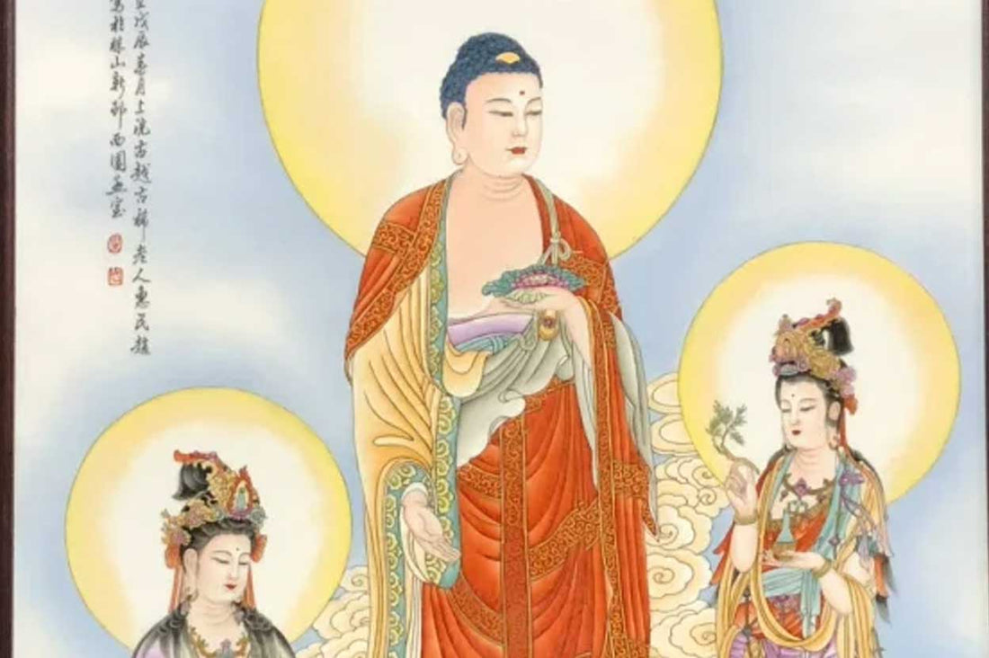 The Three Western Saints Buddha Statue: Guardians of Buddhist Tradition and Faith