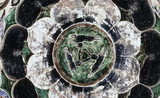 Tranquil Oasis: Dunhuang Symbolic Landscapes on Porcelain