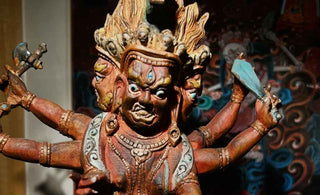 Eternal Enamel: The Intricate Craft of Cloisonné in Tibetan Statue Decoration