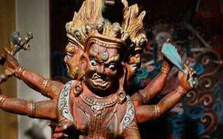 Eternal Enamel: The Intricate Craft of Cloisonné in Tibetan Statue Decoration