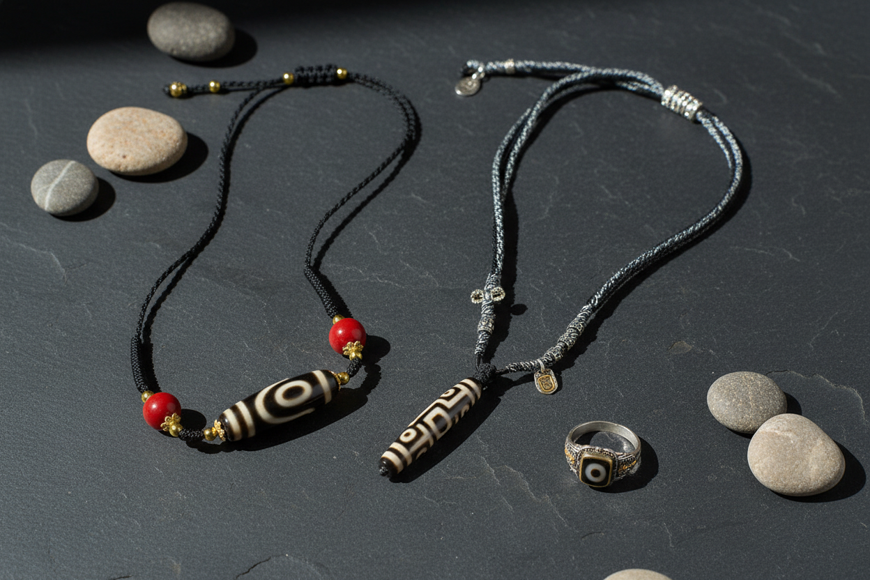 The Ancient Legend Behind Wearing a Dzi Bead: 3 Picks – Kailash Energy