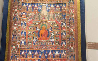 The Radiant Splendor of Gold Background Tangka: Illuminating Tibetan Buddhist Art
