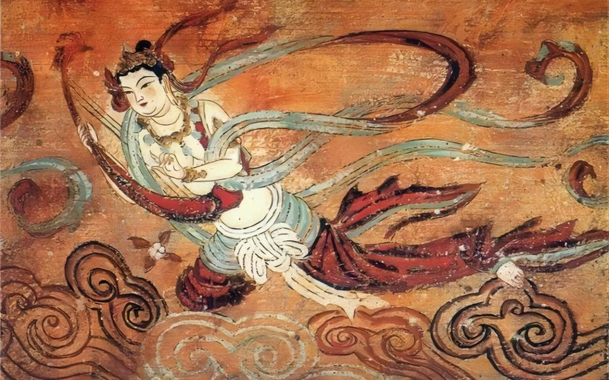 Divine Origins: Tracing the Mythology of Apsaras (Feitian) on Ceramics - Kailash Energy