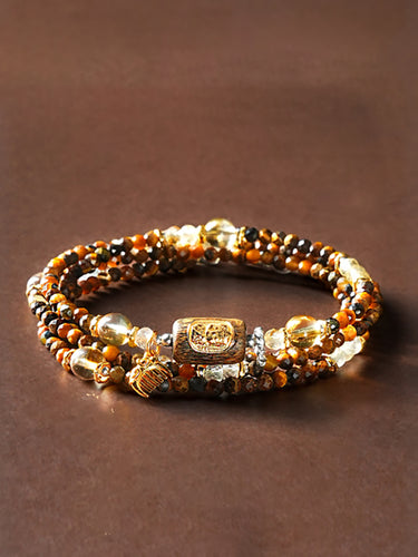 Courage & Prosperity Gemstone Bracelet
