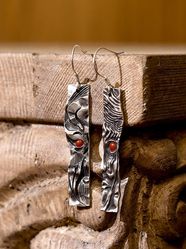 Flame Vein Earrings