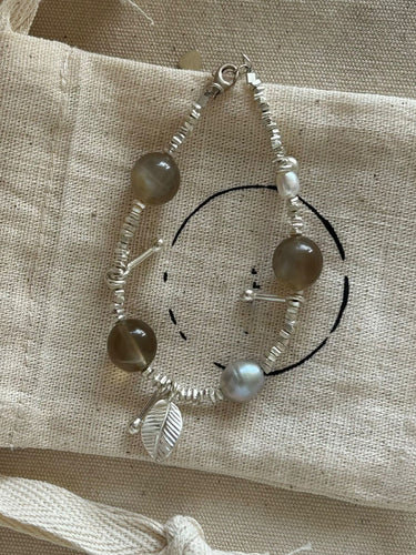 Lunar Calm Pearl Bracelet