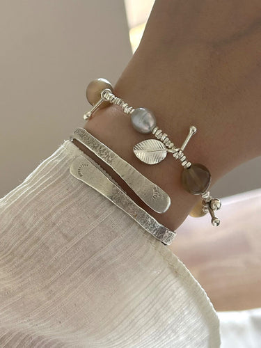 Lunar Calm Pearl Bracelet