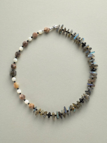 Celestial Guardian Gemstone Necklace