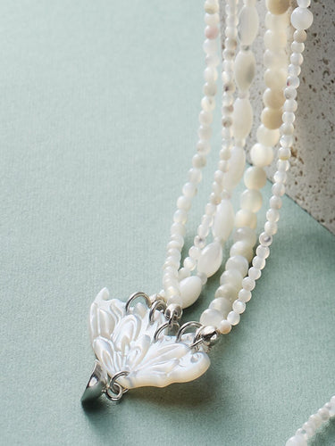 Whisper of Stillness Shell Necklace