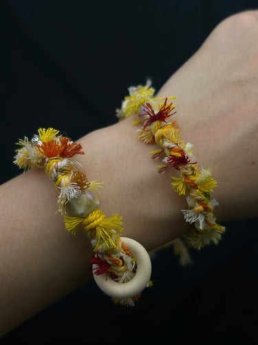 Radiant Wisdom Woven Bracelet