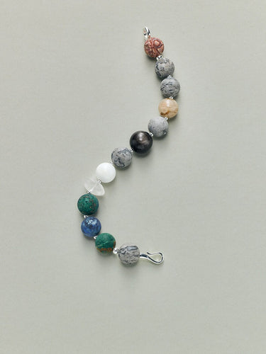 Guardian Pulse Obsidian & Phoenix Stone Bracelet