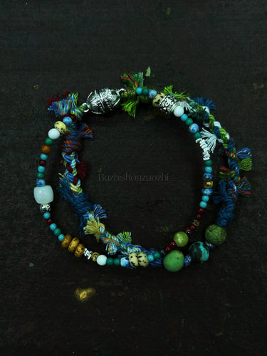 Courage Flame Woven Bracelet