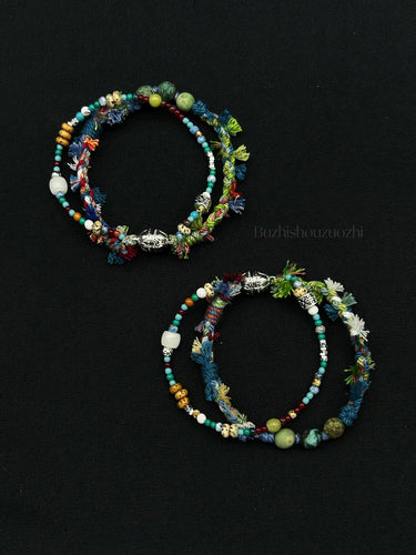 Courage Flame Woven Bracelet