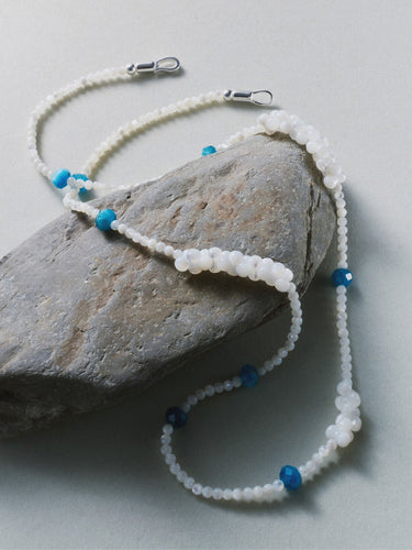 Azure Tranquility Gemstone Necklace