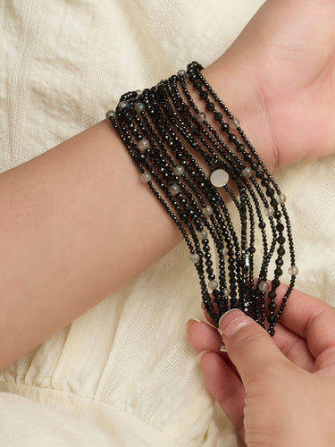Shadow Veil Multi-Strand Protection Bracelet