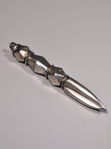 Sacred Iron Vajra Dagger | Meteoric Iron Ritual Tool for Wisdom and Protection