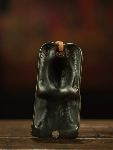 Yuan Dynasty Style Tibetan High-Back Old Tuojia Snow Lion Pendant