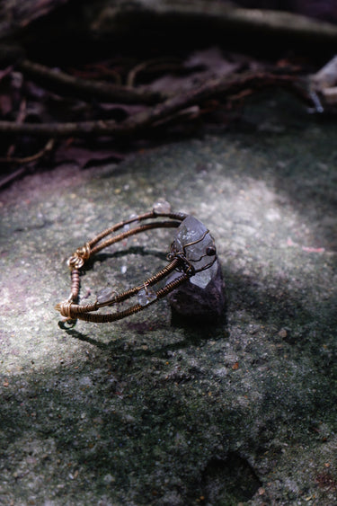 Natural Mineral Fabric Multi-Attribute Bracelet
