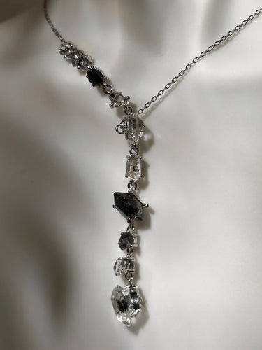 Purity Starfall Crystal Necklace | Sterling Silver & Clear Quartz