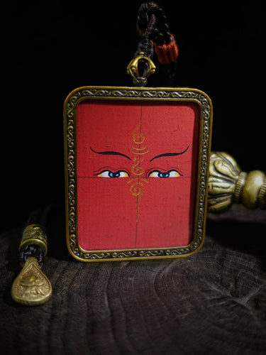 The Thangka Pendant for Wellness and Protection