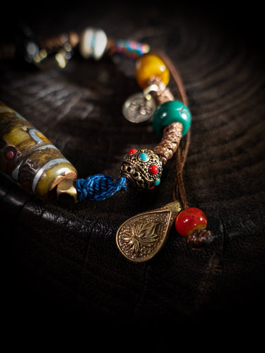 Sacred Tibetan Dzi Energy Bracelet