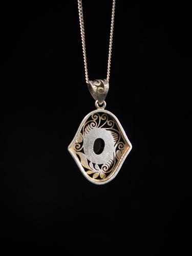 Vitality Strength Ruby Pendant | Tibetan Sterling Silver Jewelry