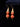 Ember Poise Agatized Corale Drop Earrings