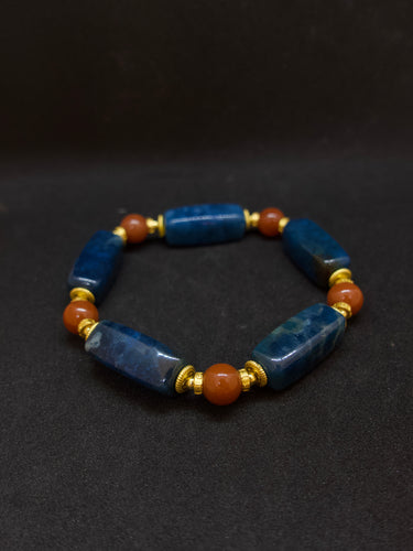 Agatized Coral Spiritual Purity Bracelet