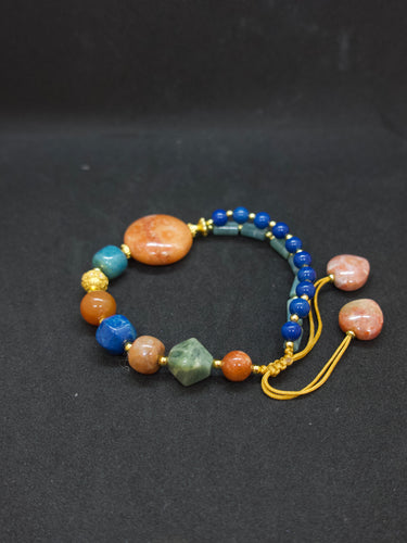 Agatized Coral Serenity Balance Bracelet