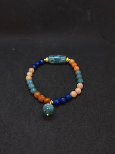 Agatized Coral Tranquil Flow Energy Bracelet