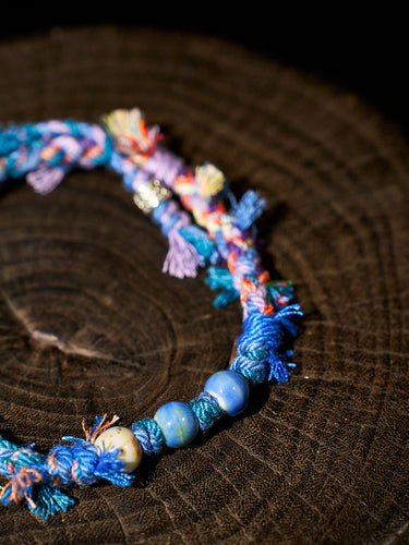 Heart of the World Bracelet | Couple's Bracelet with Blue Symbolism for Love and Connection