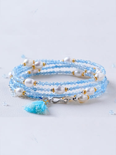 Serene Harmony Gemstone Bracelet