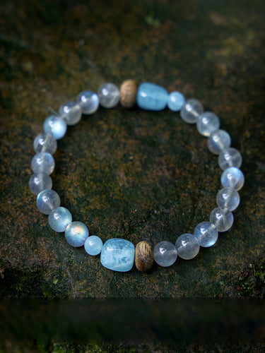 Serenity Moon Gemstone Bracelet