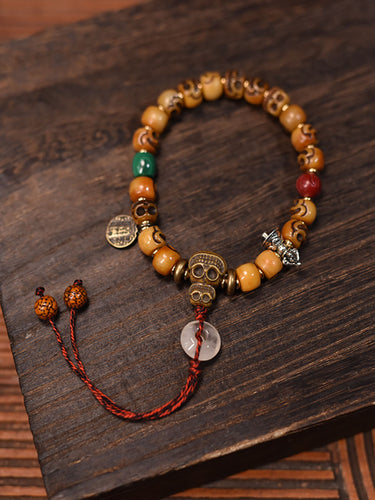 Spirit Strength Yak Bone Bracelet