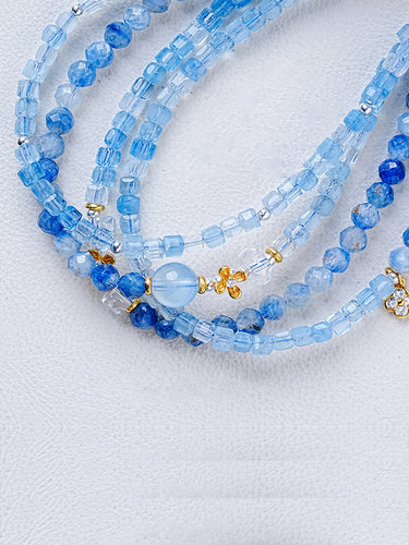 Oceanic Tranquility Gemstone Bracelet