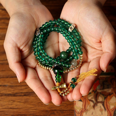 Serenity Mala – Purity Energy 108 Mala Beads Necklace & Bracelet