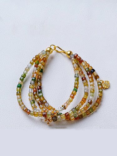 Prosperity & Peace Gemstone Bracelet