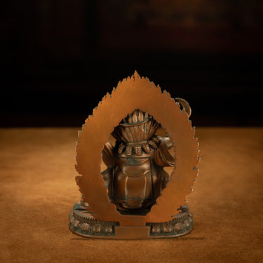 Fury of the Protector – Two-Armed Mahakala Bronze Statue