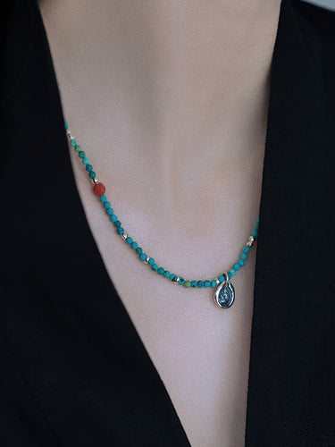 Healing Turquoise Serenity Bracelet& Necklace