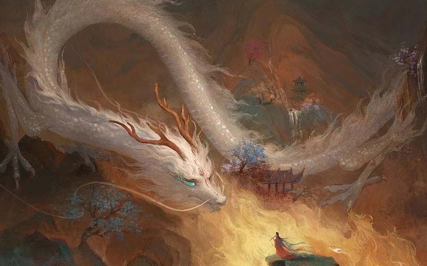 Symbolic Dragon Ink: Bringing Luck and Prosperity Home
