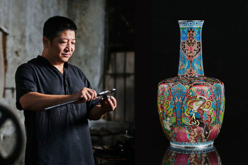 Xiong Songtao, Master of Cloisonné Enamel Eight Wonders of Yanjing