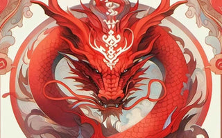 Azure Dragon Vase: Blossoming Beauty and Harmony in Porcelain