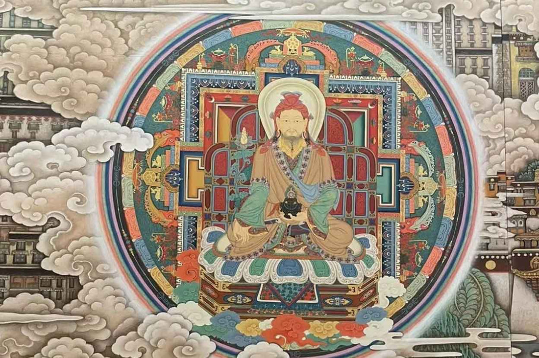 Masterful Mixing: Techniques for Achieving Harmonious Colors in Thangka Painting