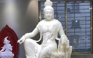 The Spiritual Significance: Symbolism of White Jade Marble Buddha Statues