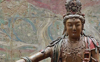 Tranquility in Motion: Unveiling the Grace of the Water-Moon Bodhisattva