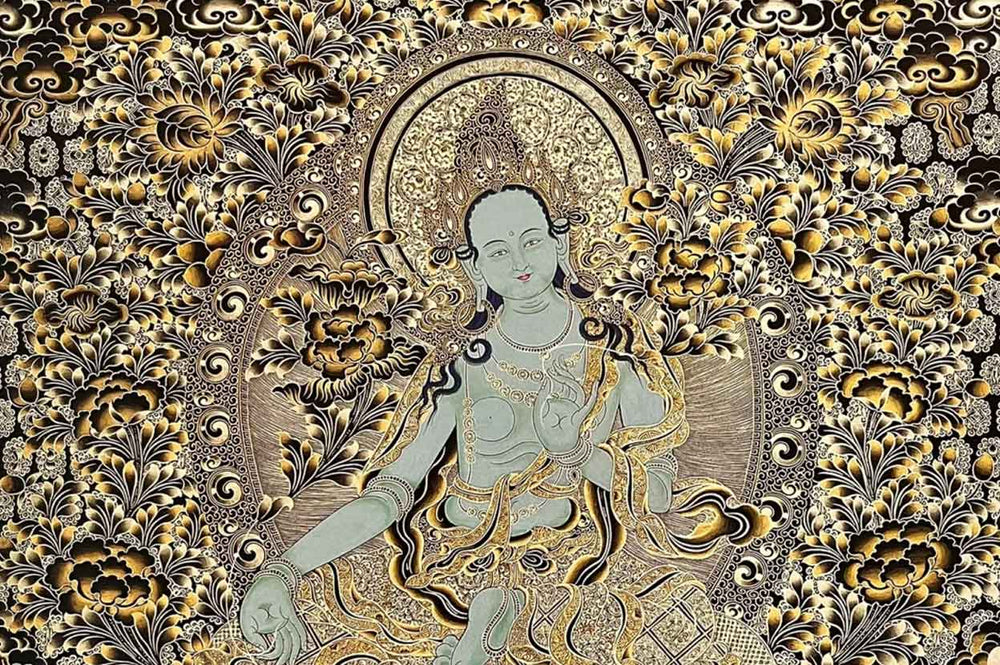 Journey into Serenity: Discovering the Spiritual Essence of Thangka Art